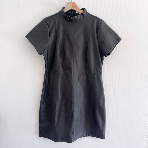 Lost + Wander | Wildest Dreamer Faux Leather Dress - Picture 4 of 9